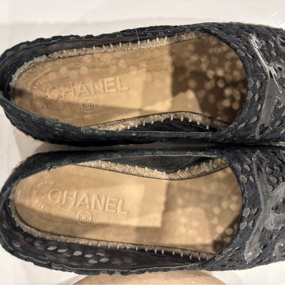 Chanel black espadrilles size 40 - Picture 9 of 10